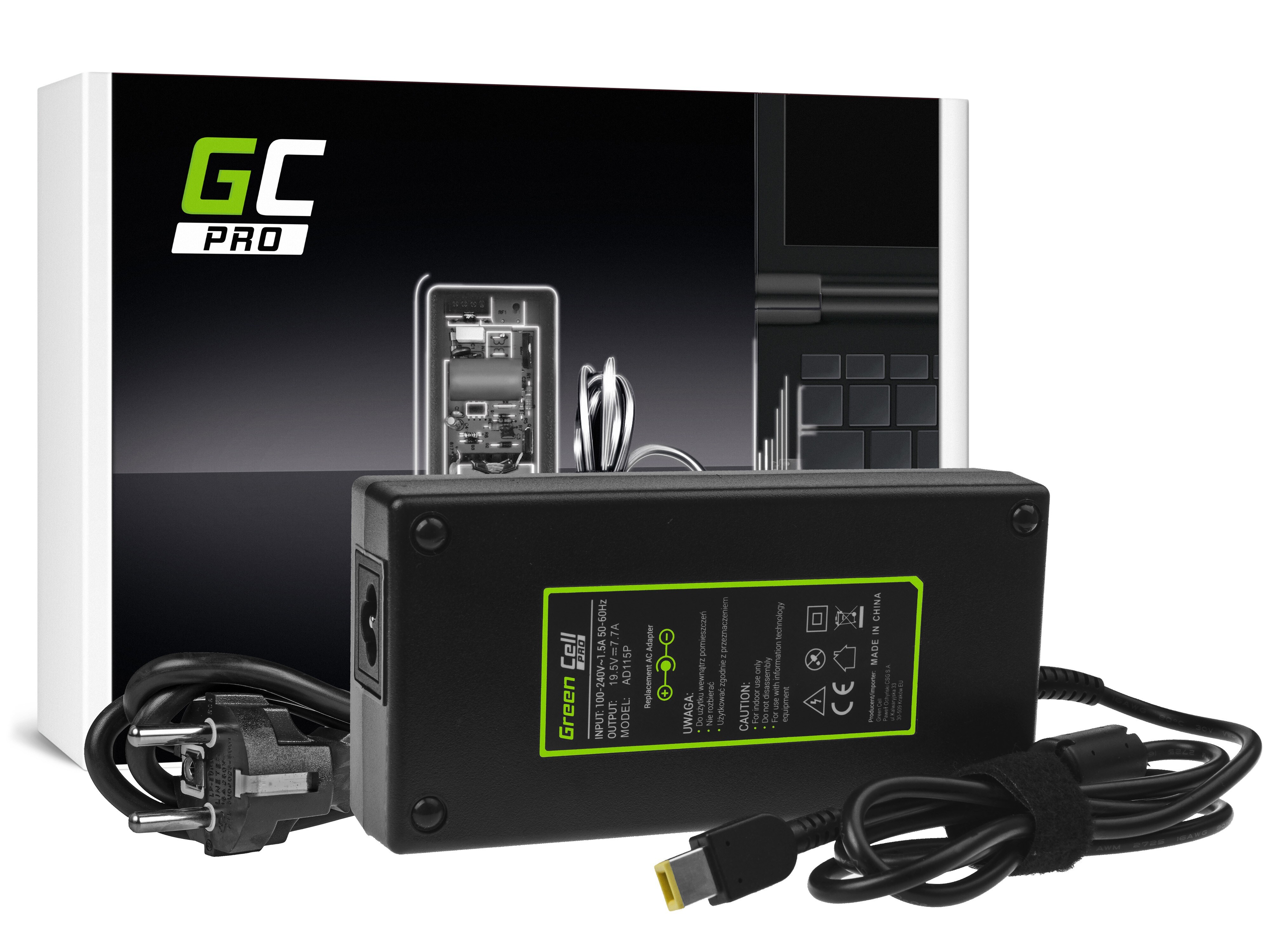 Green Cell PRO lader / AC Adapter til Lenovo 310-15ASR -19.5V 7.7A 150W