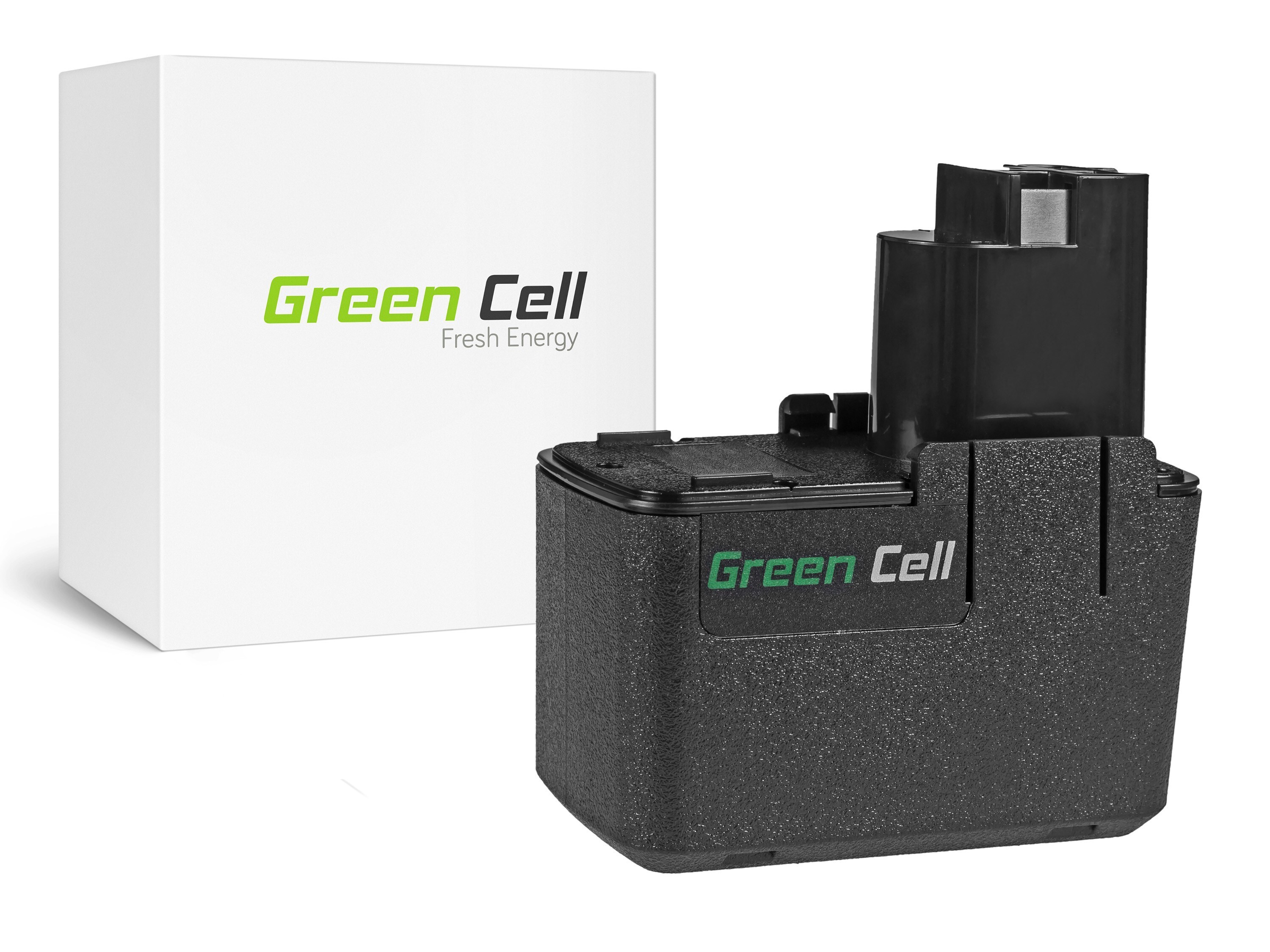 Green Cell værktøjsbatteri Bosch BAT001 PSR GSR VES2 BH-974H 9.6V 2Ah