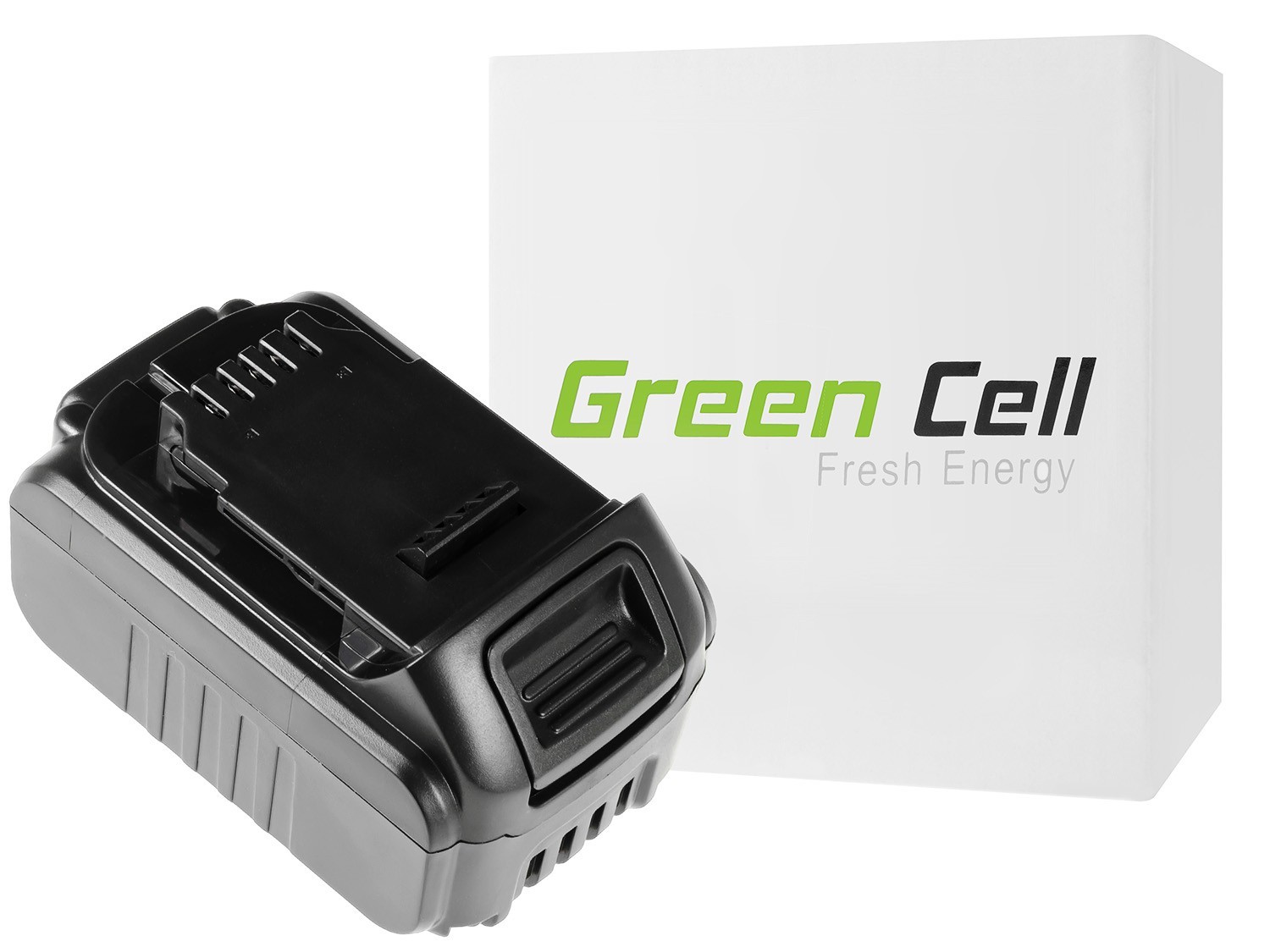 Green Cell værktøjsbatteri til Dewalt DCB184 DCB182 DCB180 18V 5Ah