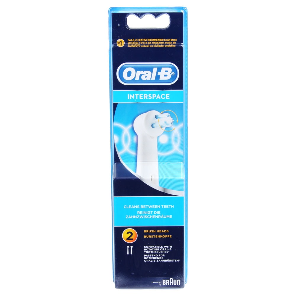 Oral-B Tandbørstehoveder 2 Interspace 64711714