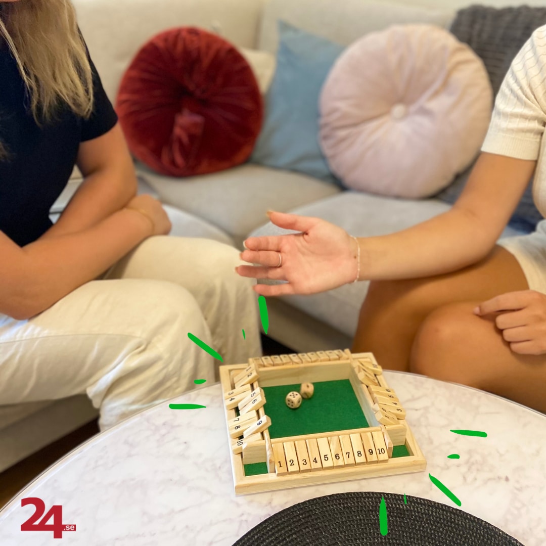 Shut The Box for 2-4 spillere - klassisk terningespil for hele familien