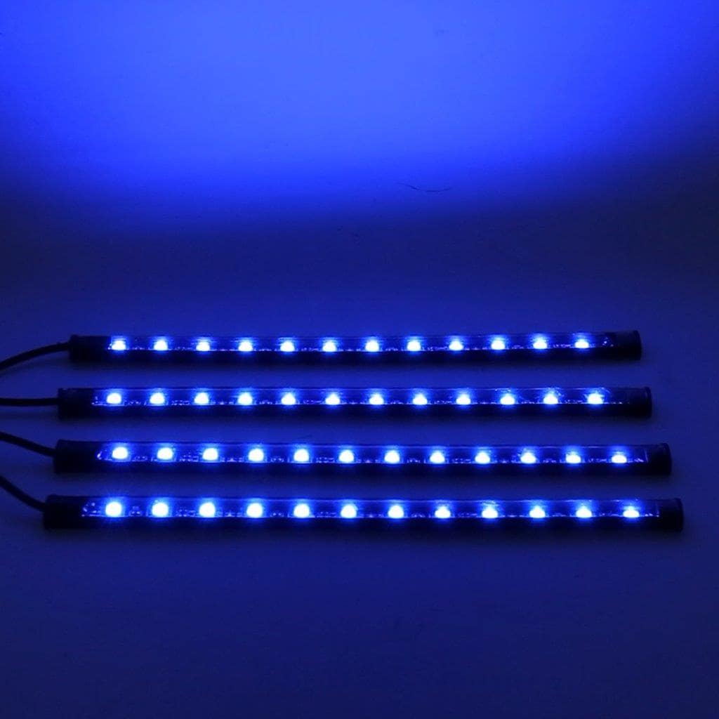 4 stk LED-strips til bilindretning