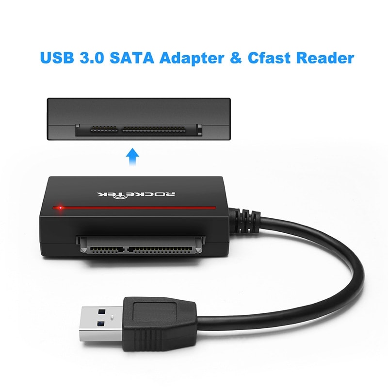USB 3.0 til SATA Harddisclæser 16 cm