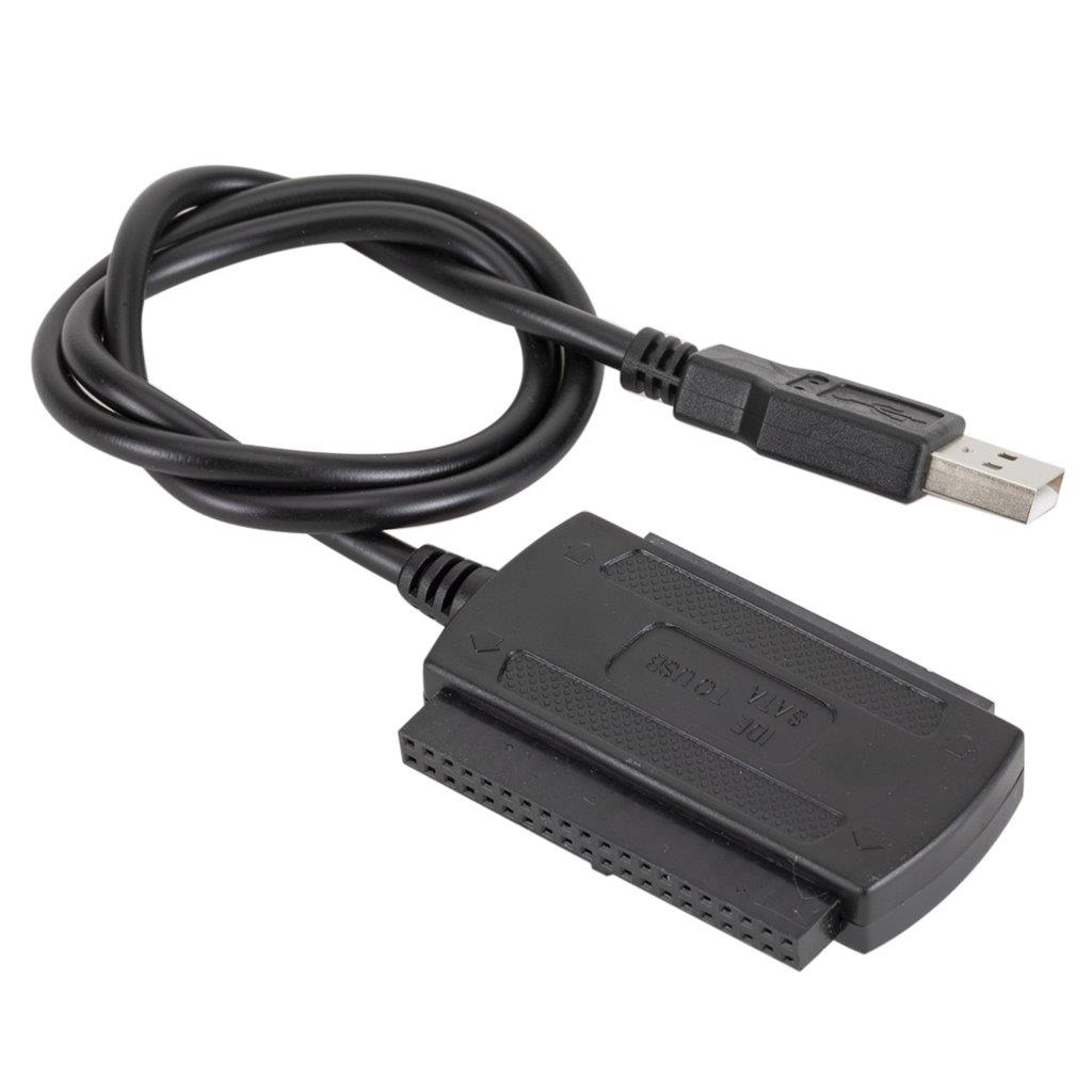 USB 2.0 til IDE/SATA-kabel 50 cm