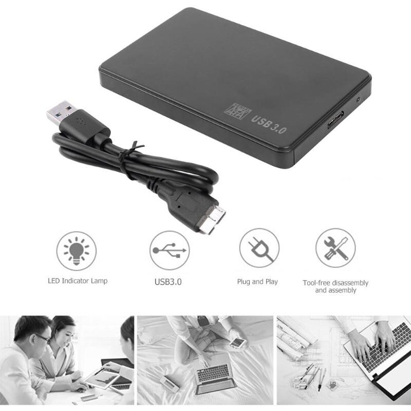 2,5" Externt kabinet til SATA harddisc - USB 3.0