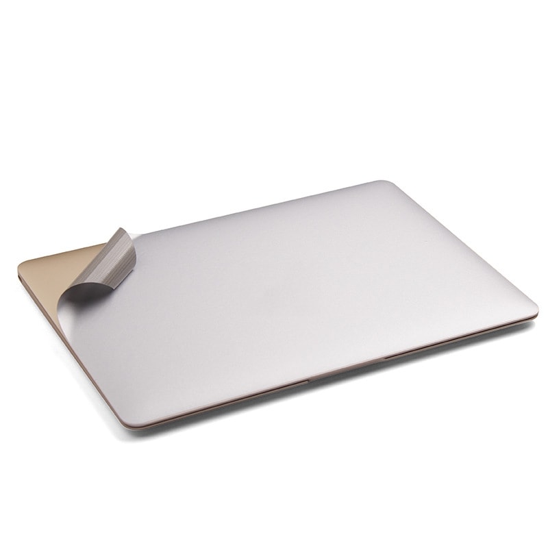 Skin til MacBook Pro Retina 15.4 inch A1398 - Sølvfarvet
