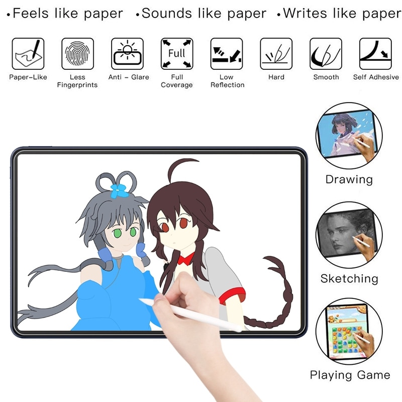 Skærmskåner med papirfeeling til Huawei Matepad Pro 10.8