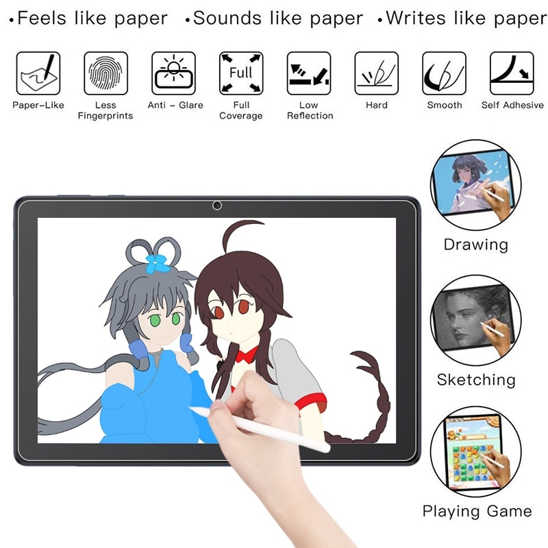 Skærmskåner med papirfeeling til Huawei MatePad T10