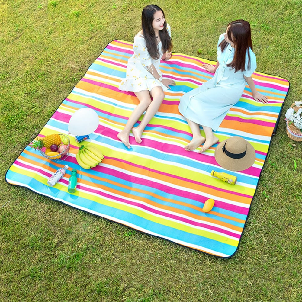 Picknicktæppe 200 x 200 cm - Skittles