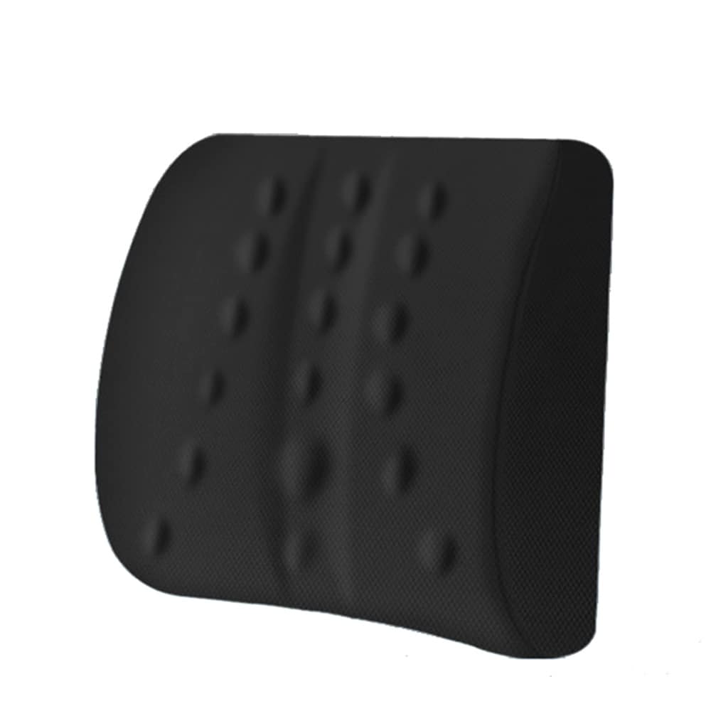 Lændepude 32x27x9 cm - ergonomisk lændestøtte i memoryskum