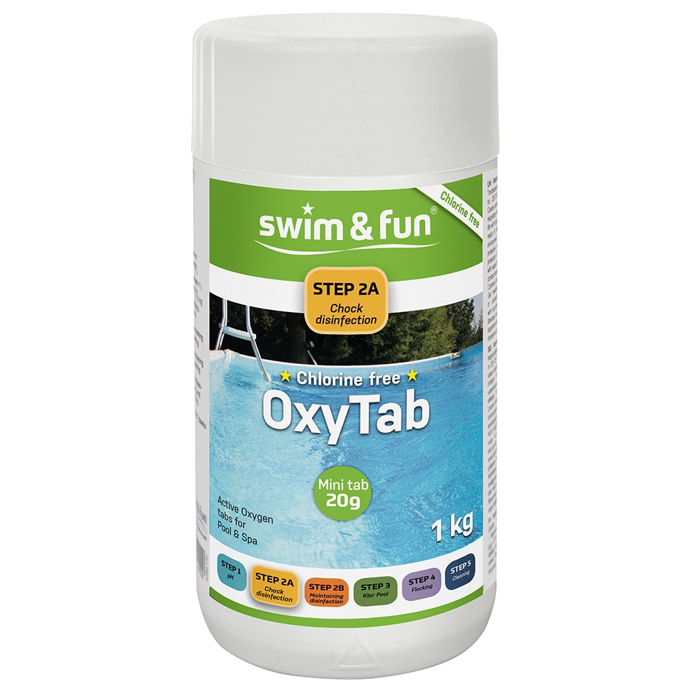OxyTabs 20 gr.1 kg, Chlorine free