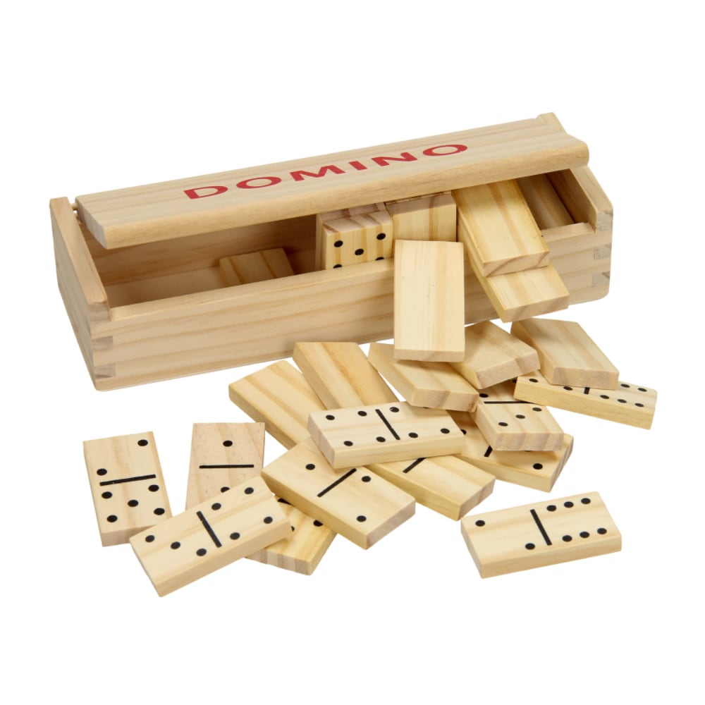 Domino - træbrikker