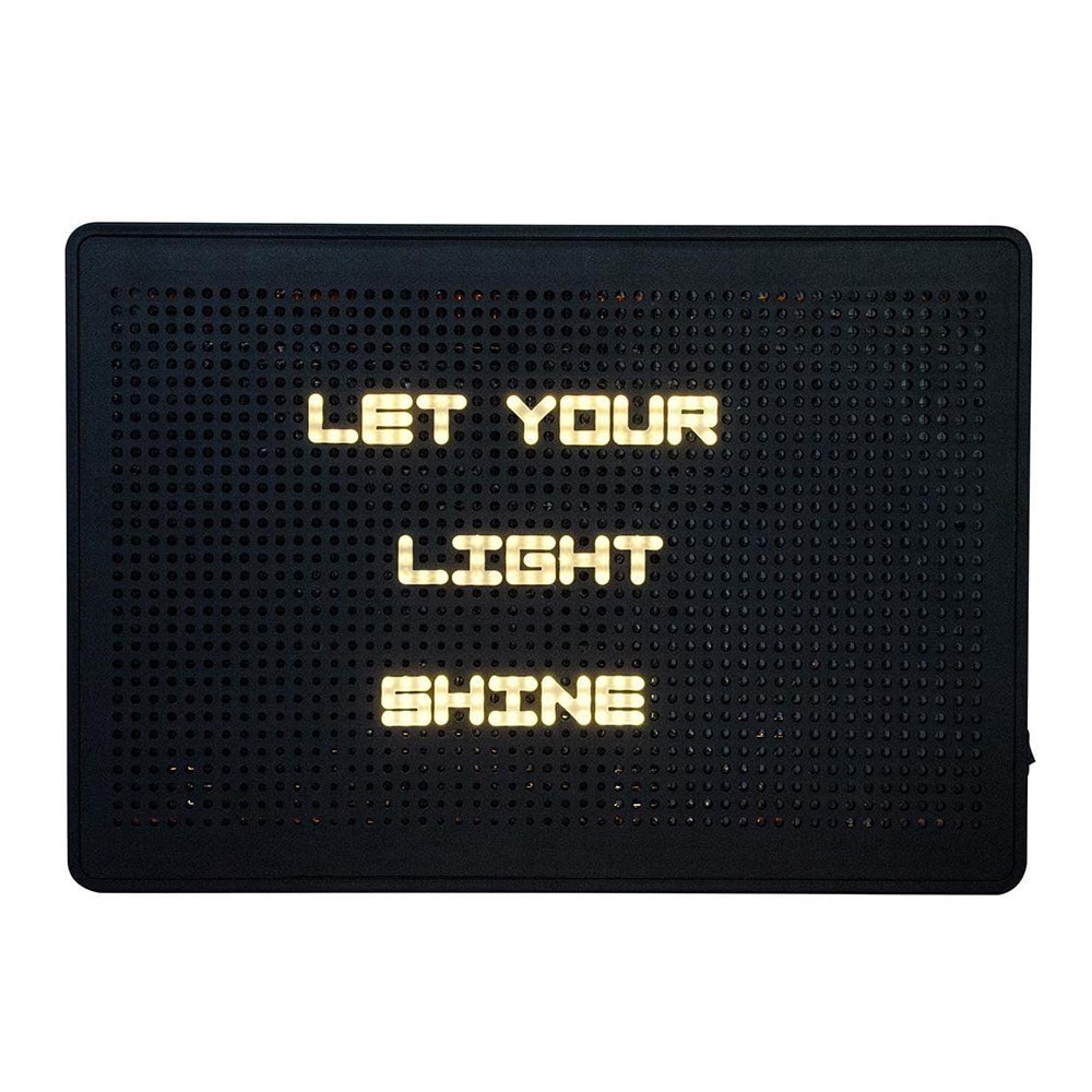 LED Lystavle 204 Bogstaver/Cifre