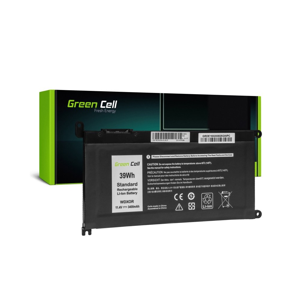 Green Cell batteri WDX0R til Dell Inspiron 13