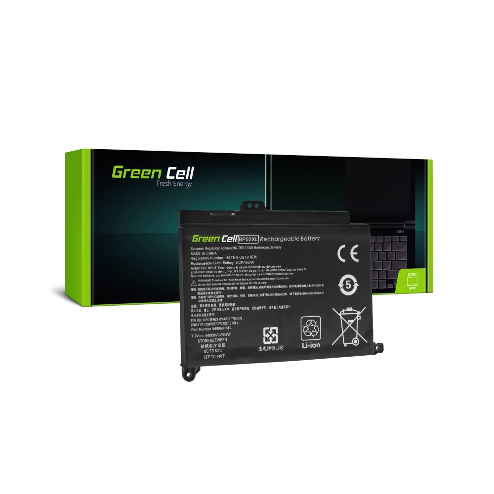 Green Cell batteri BP02XL til HP Pavilion
