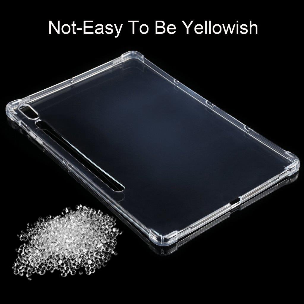 Stødsikkert beskyttelsesfoderal til Samsung Galaxy Tab S7 FE / S7 Lite - Gennemsigtig