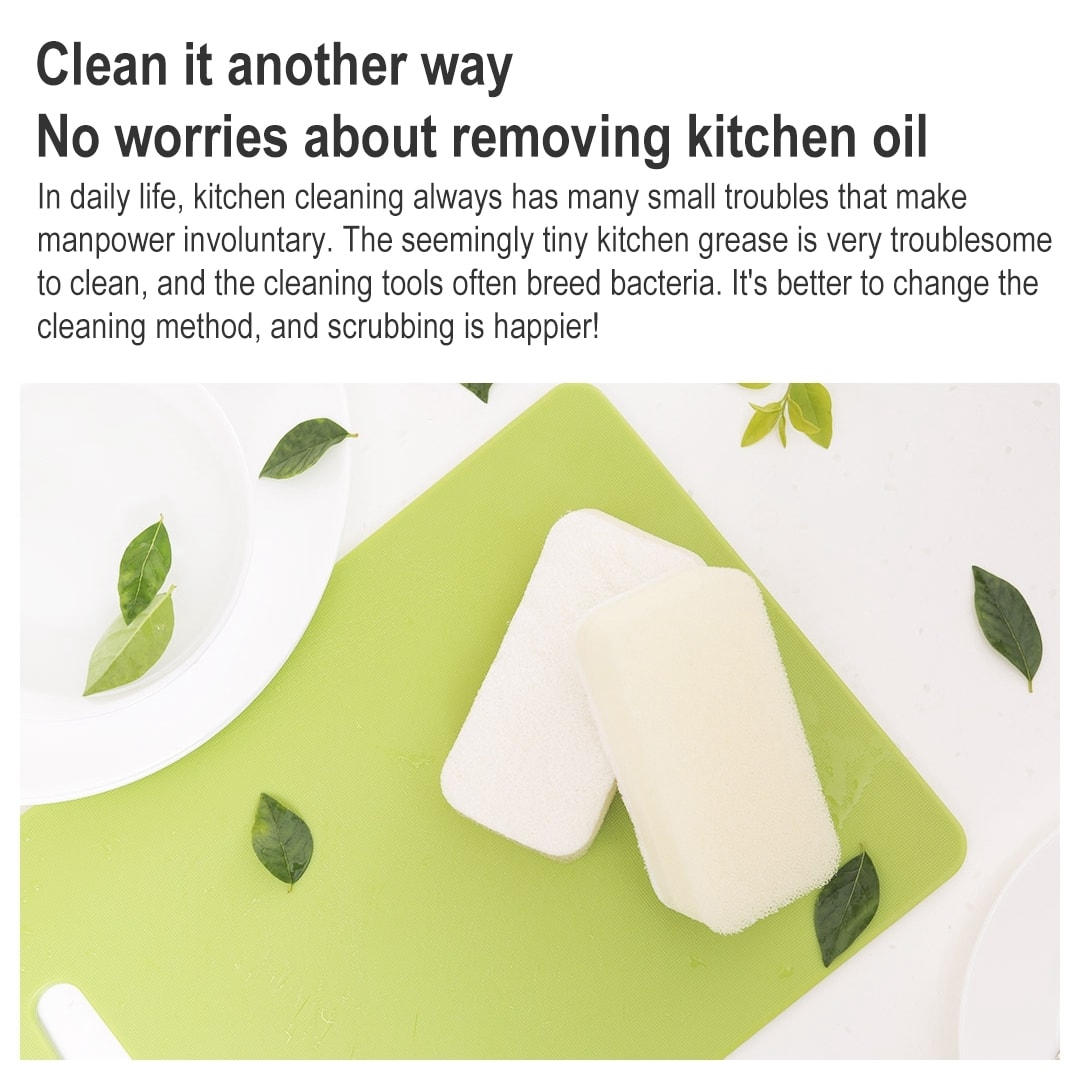 Rengøringssvampe til køkkenet  3-pak