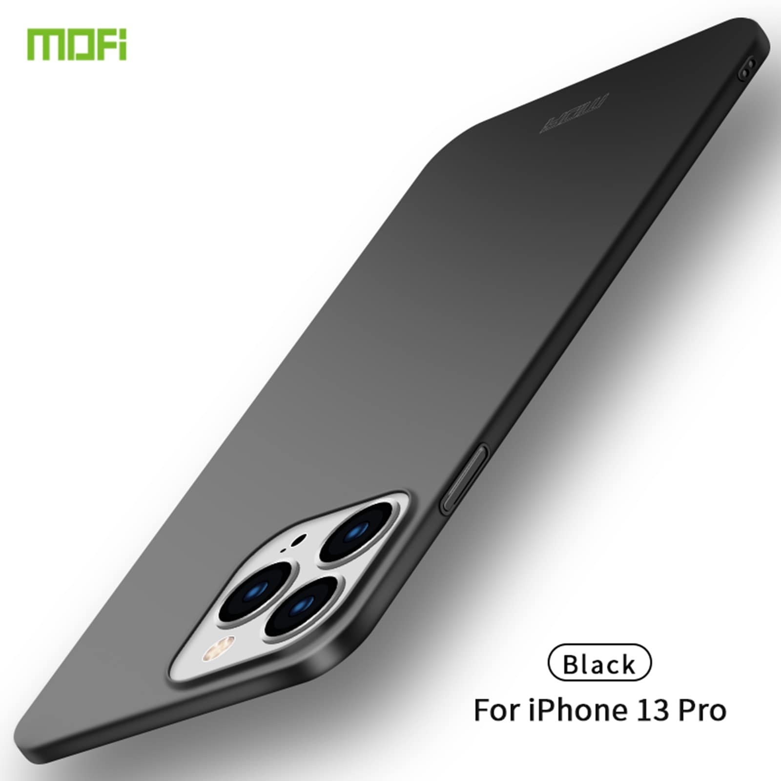 Ultratyndt MOFI-cover til iPhone 13 Pro - Sort