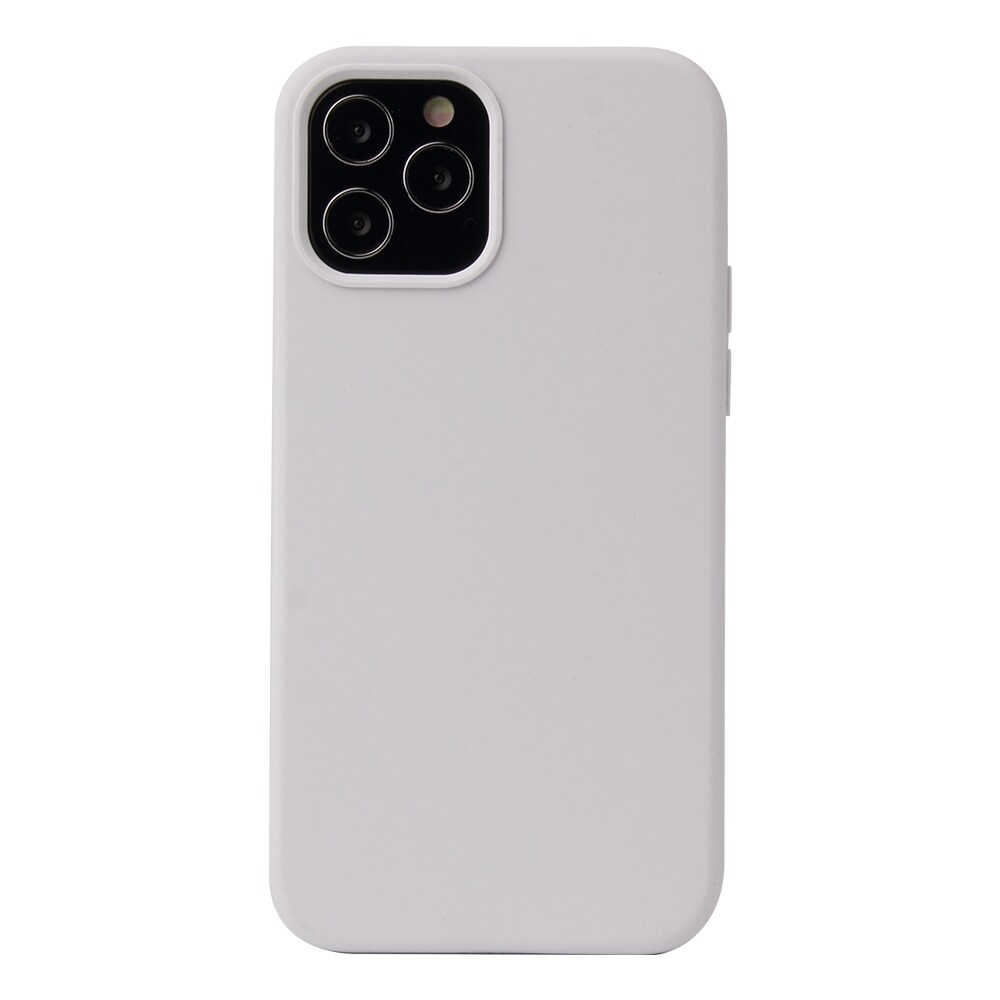 Stødsikkert silikonecover til iPhone 13 Mini - Hvid