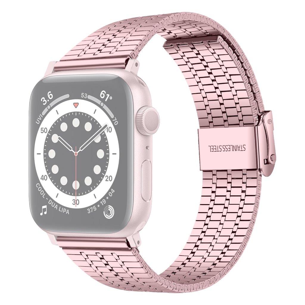 Urrem med dobbeltlås til Apple Watch 38 mm - Rosa