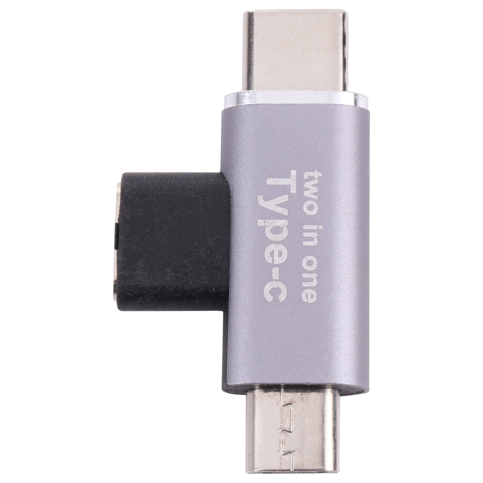 Adapter USB-C-hun til USB-C-han + Micro-USB-han