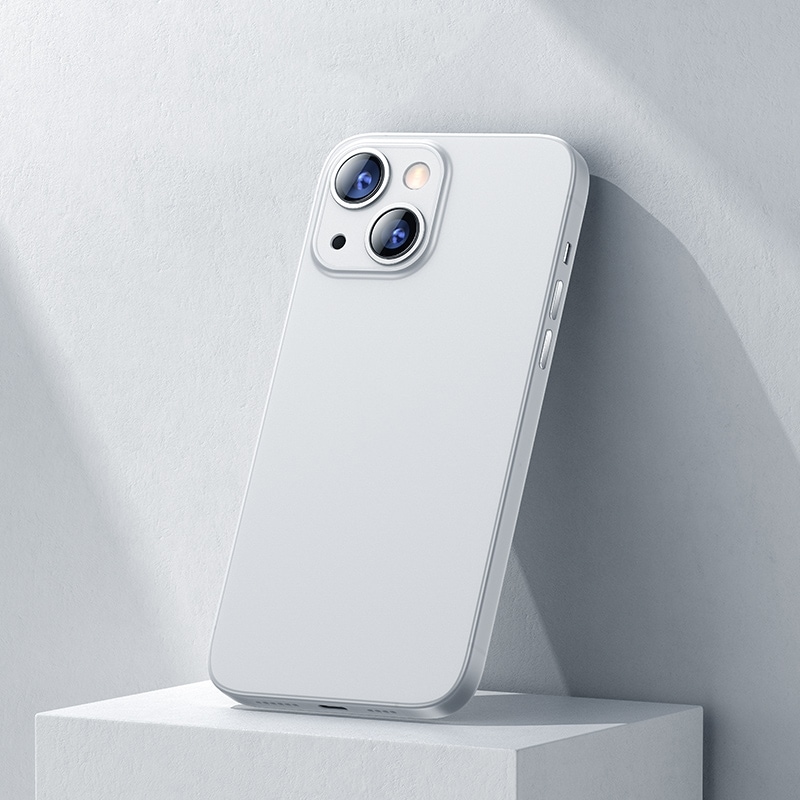 Ultratyndt og stødsikkert mobilcover til iPhone 13 Mini – Hvid