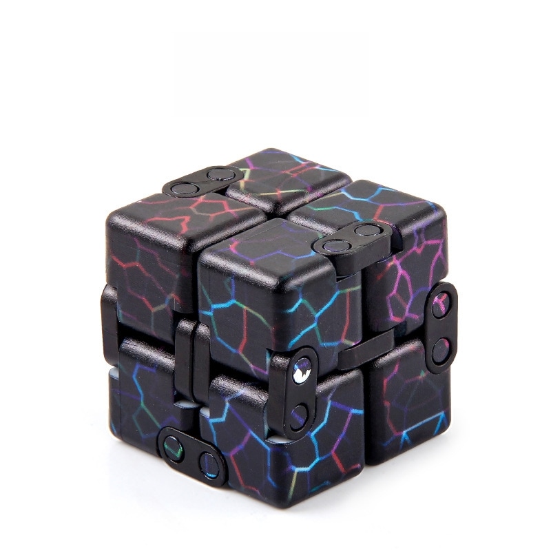 Magic Fidget Cube - Farvede Revner
