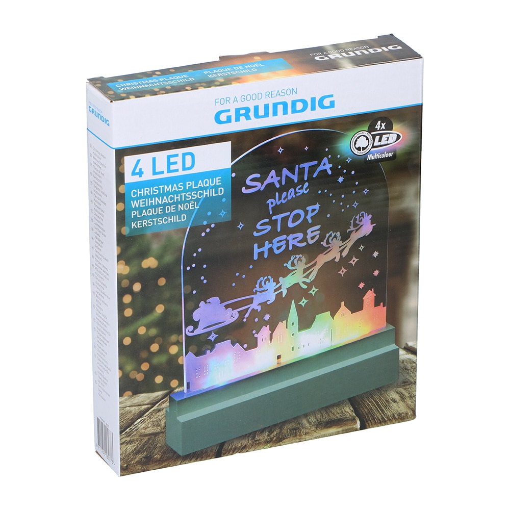 Grundig Xmas LED Juleskilt