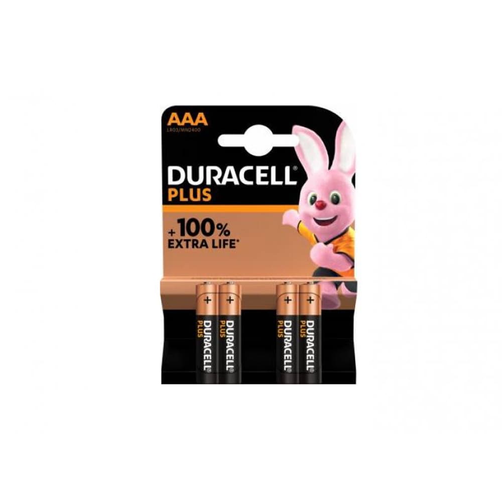 Duracell Plus Extra Life MN2400/LR03 Micro AAA 4-pak