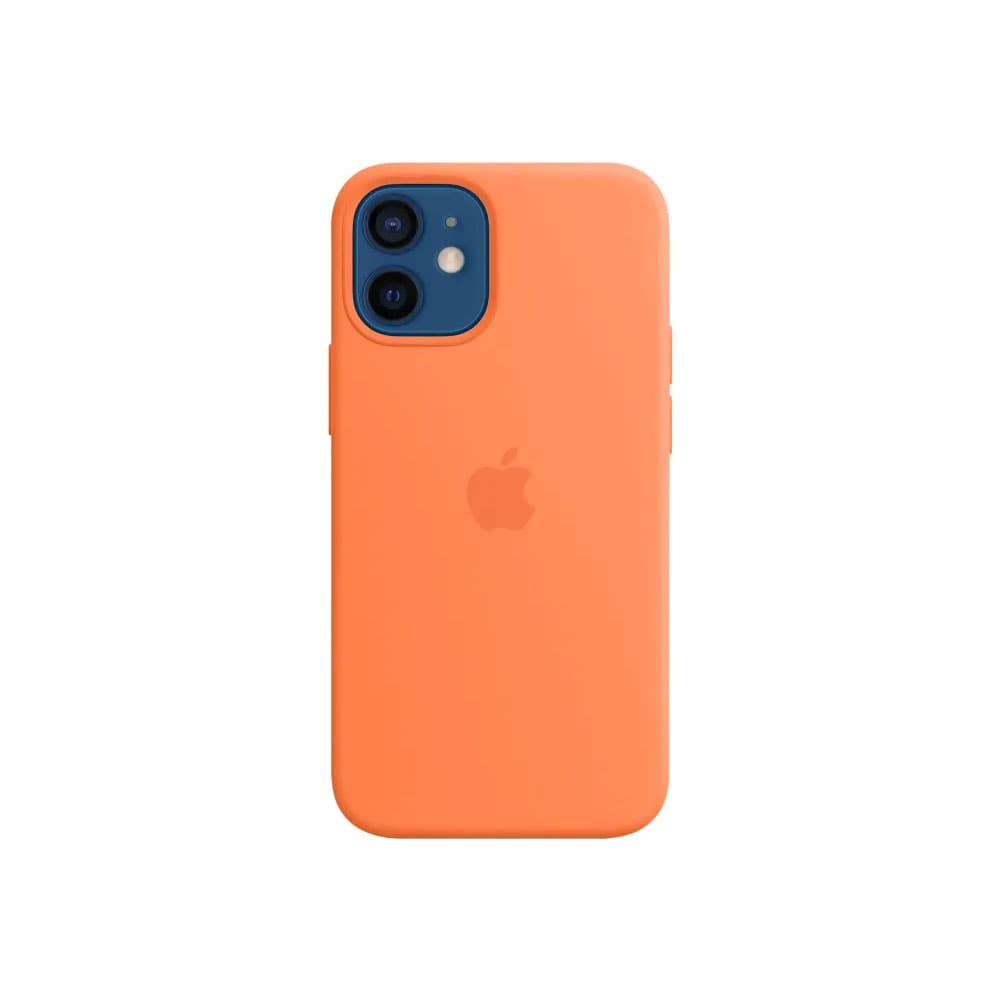 Silikonecover med MagSafe til iPhone 12 Mini Orange
