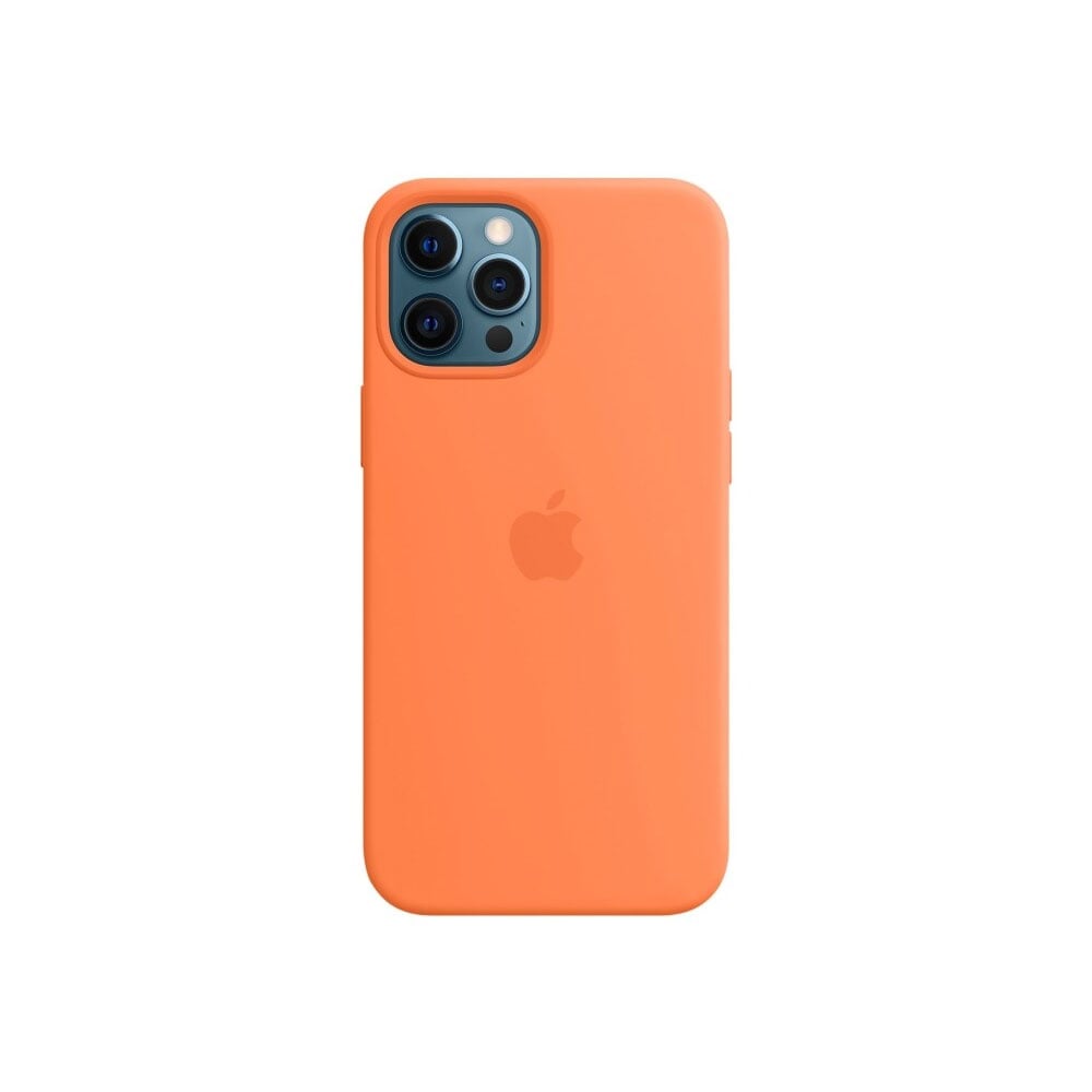 Silikonecover med MagSafe til iPhone 12 Pro Max Orange