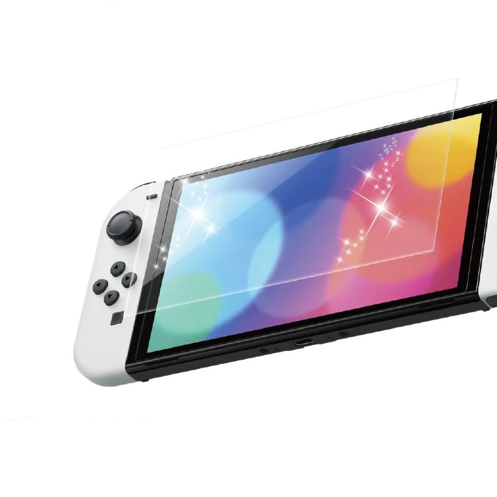 Hærdet skærmbeskytter kompatibel med Nintendo Switch OLED