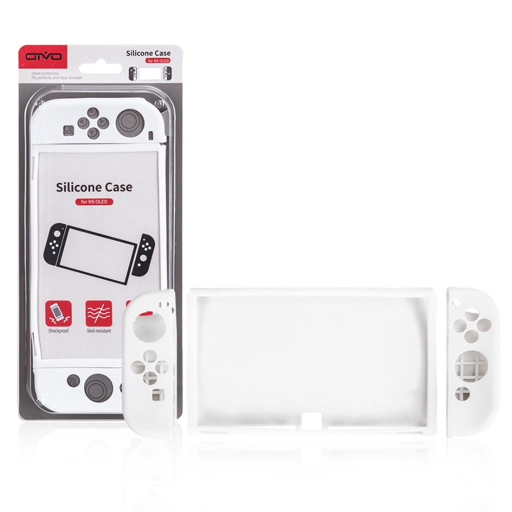 Silikonefoderal til  Nintendo Switch OLED - Klar