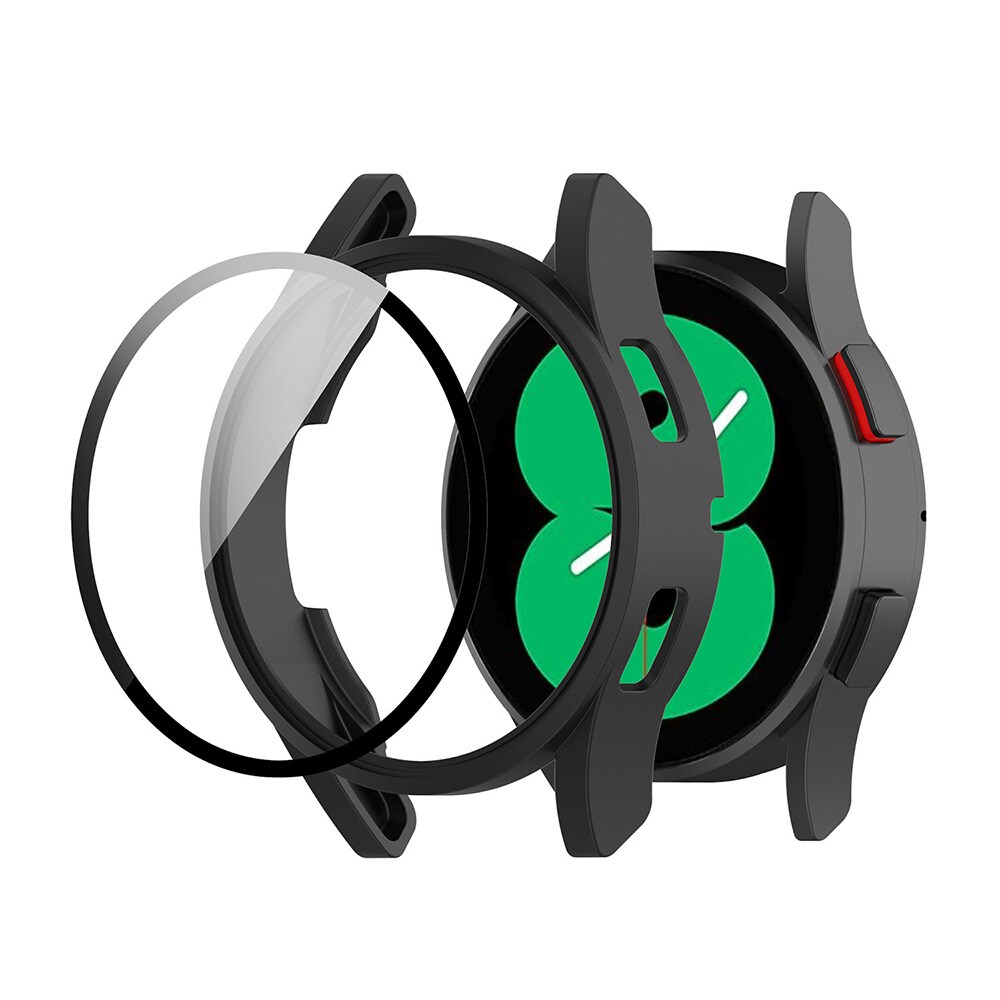 Beskyttelsescover og skærmskåner til Samsung Galaxy Watch 4 40mm Sort