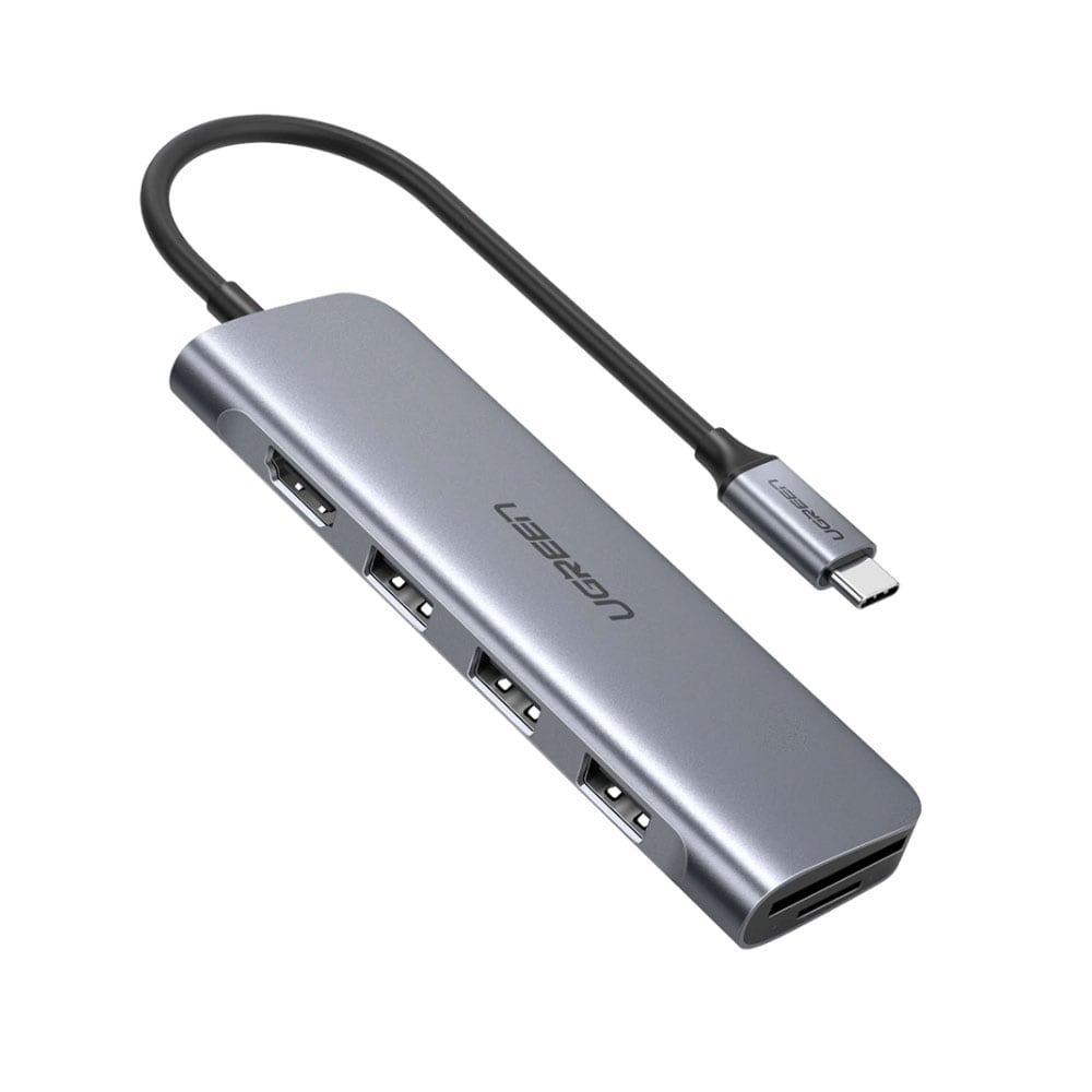 USB-C Hub med kortlæser og HDMI-port