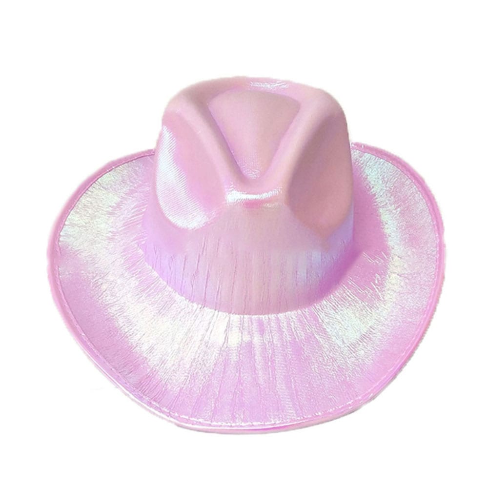 Iriserende Cowboyhat - Rosa