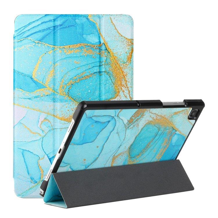 Trifold Designfoderal Samsung Galaxy Tab A7 10.4 2020 - Marmor/Sand