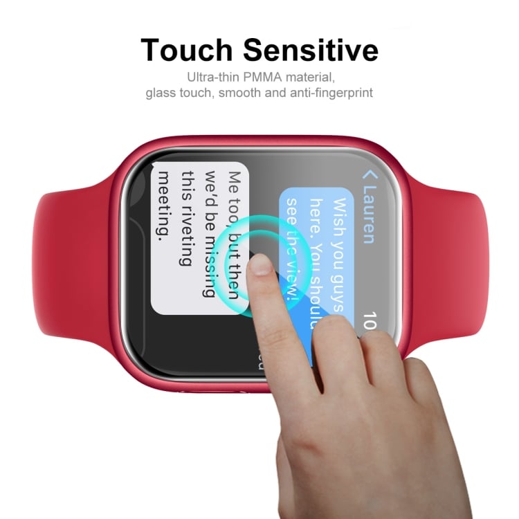 Skærmskåner 3D til Apple Watch Series 7 45 mm 2-pak