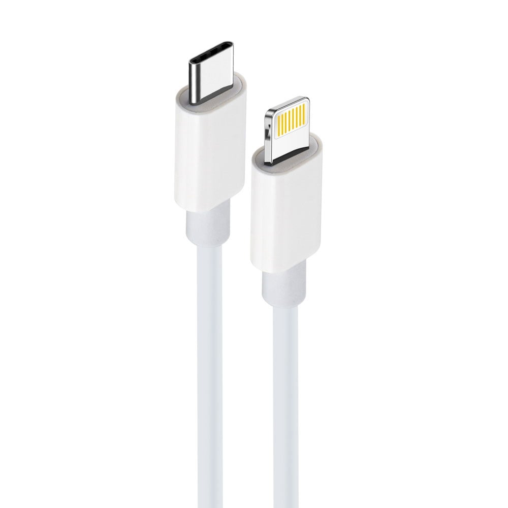 Maxlife MXUC-05 USB Type-C - Lightningkabel 1 m Hvid