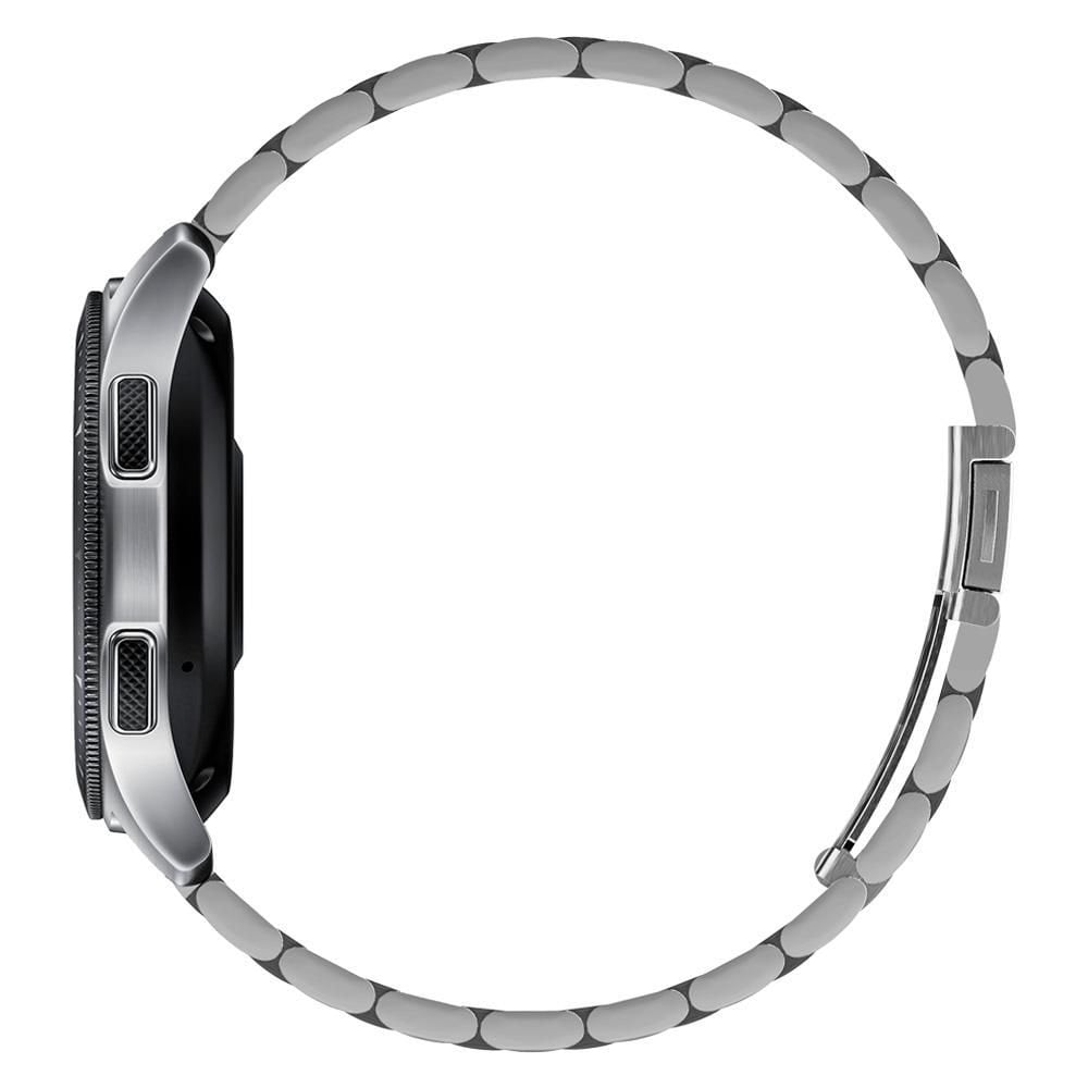 Spigen Modern Fit Band til Samsung Watch 46mm - Sølvfarvet