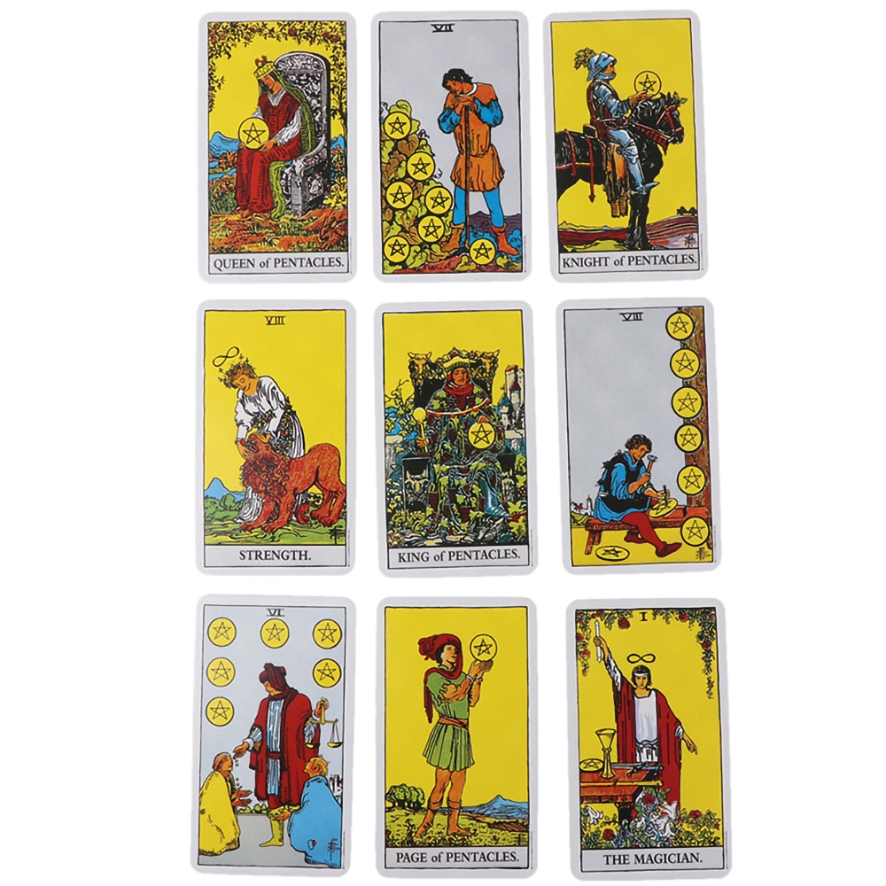 Rider Waite tarotkort - klassisk tarotspil med 78 kort og dyb symbolik