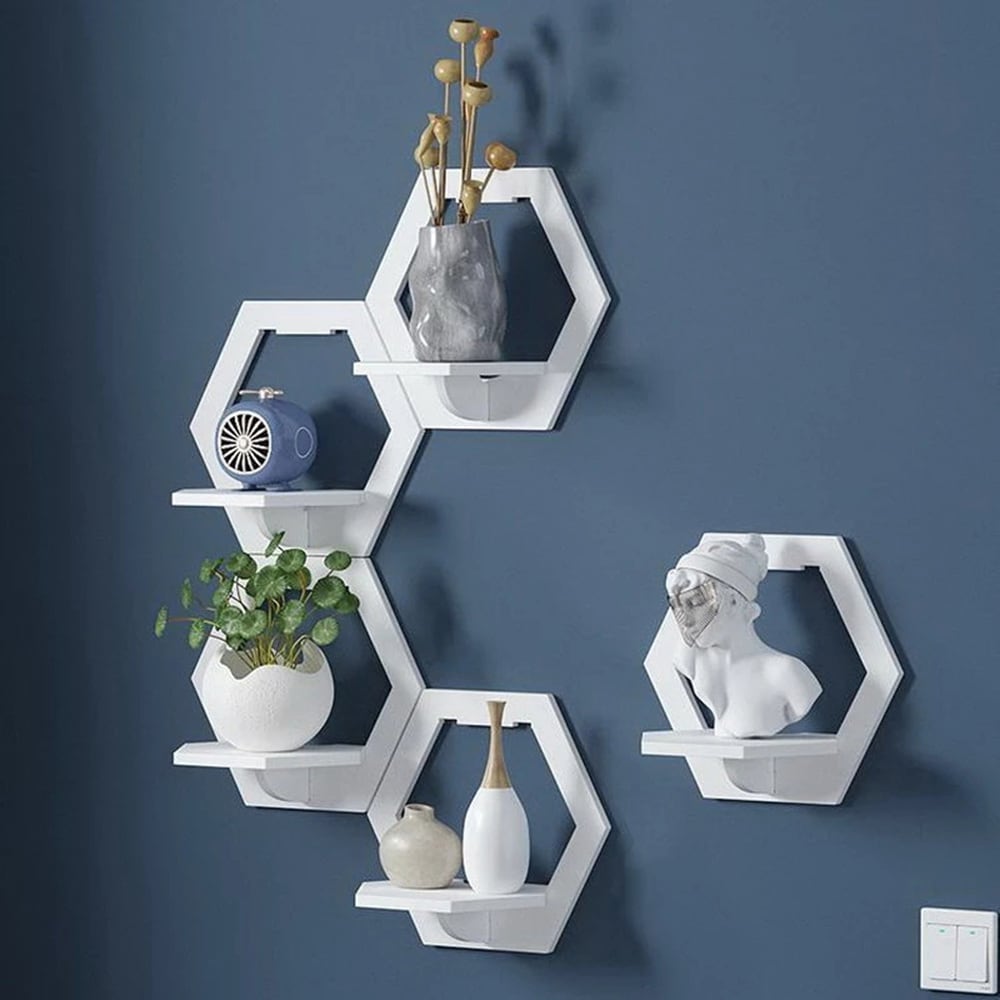Væghylde Hexagon