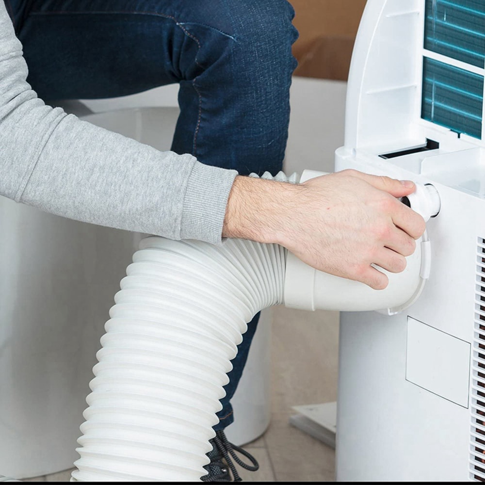 Ventilationsslange til mobil aircondition 15 cm / universal AC-slange / udluftningsslange 1,5 m – højeste kvalitet