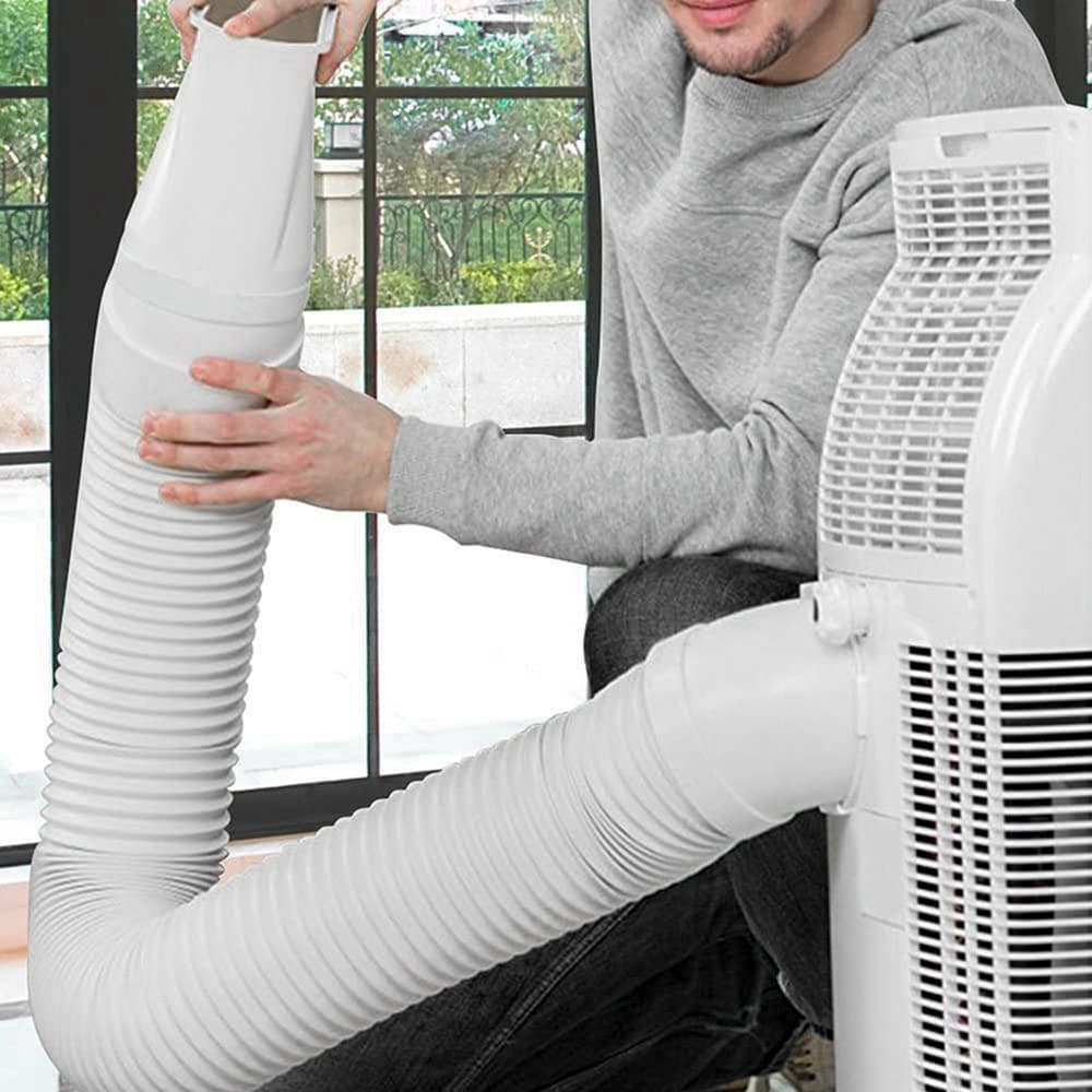 Ventilationsslange til bærbart klimaanlæg 6 m / udluftningsslange 15 cm – højeste kvalitet