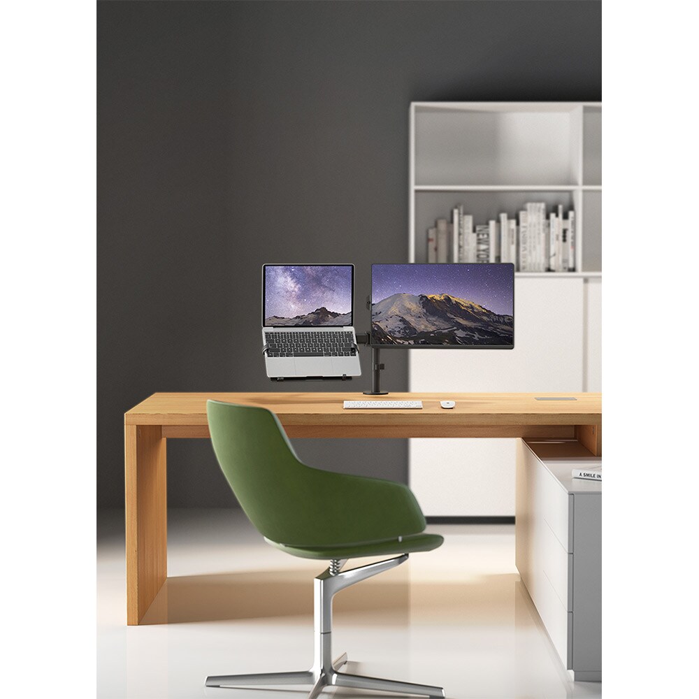 Deltaco Office Universal laptopholder i stål Sort