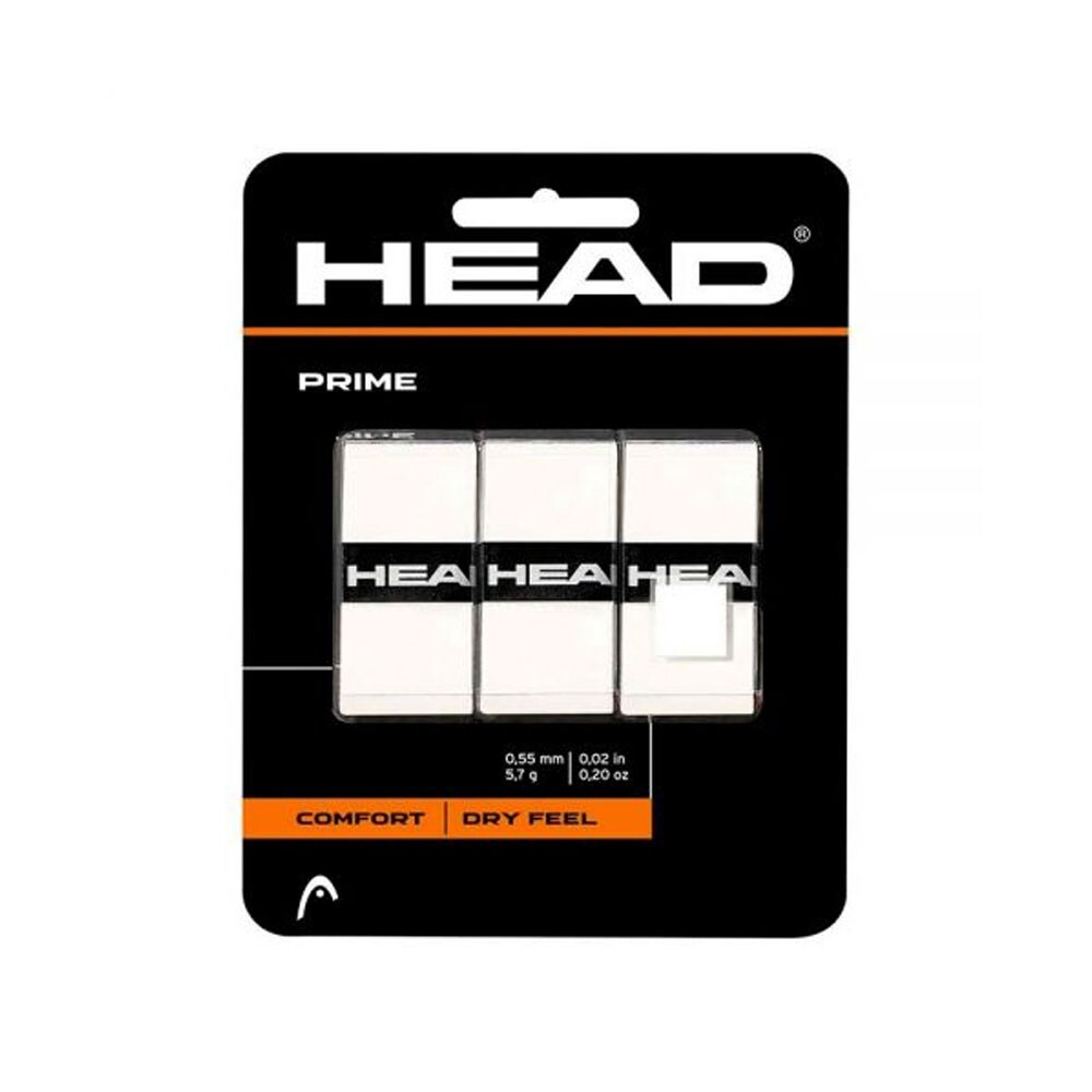 Head Prime Overgrips - Hvid 3-pak