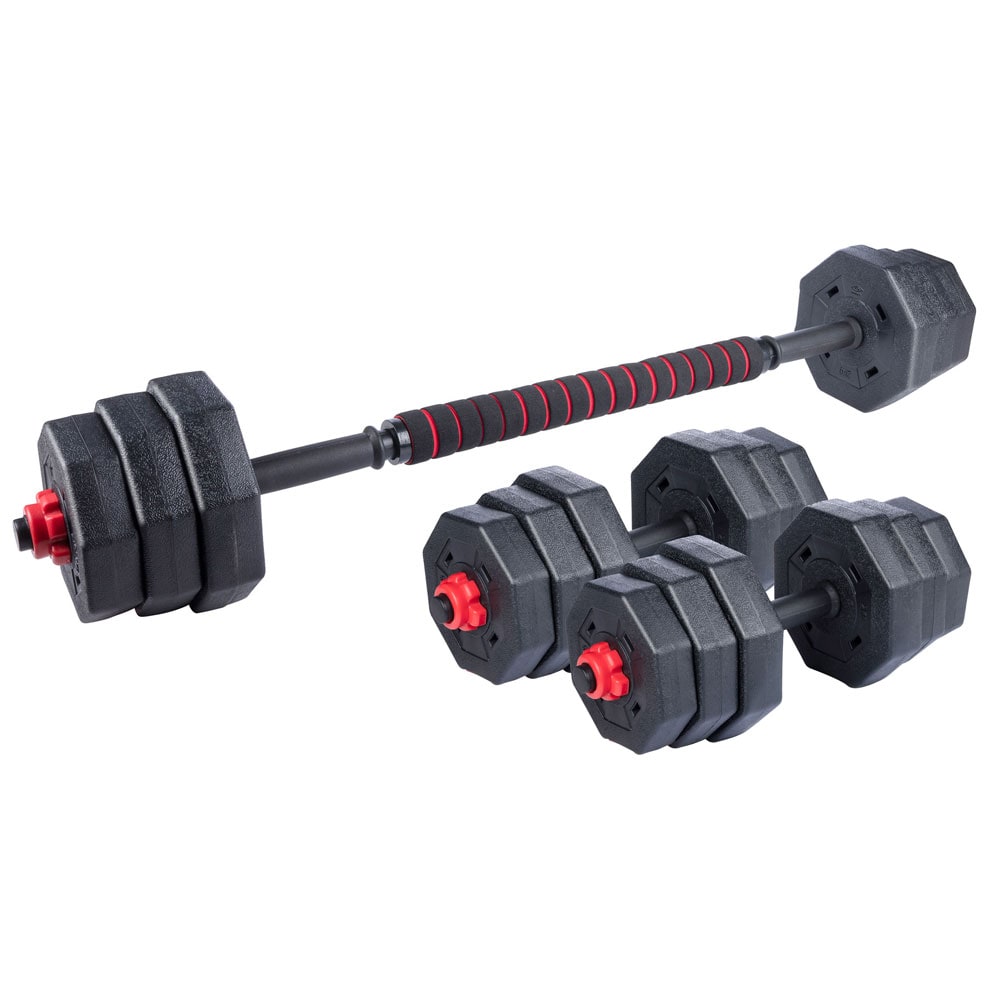 Set med dumbbells - 19 dele