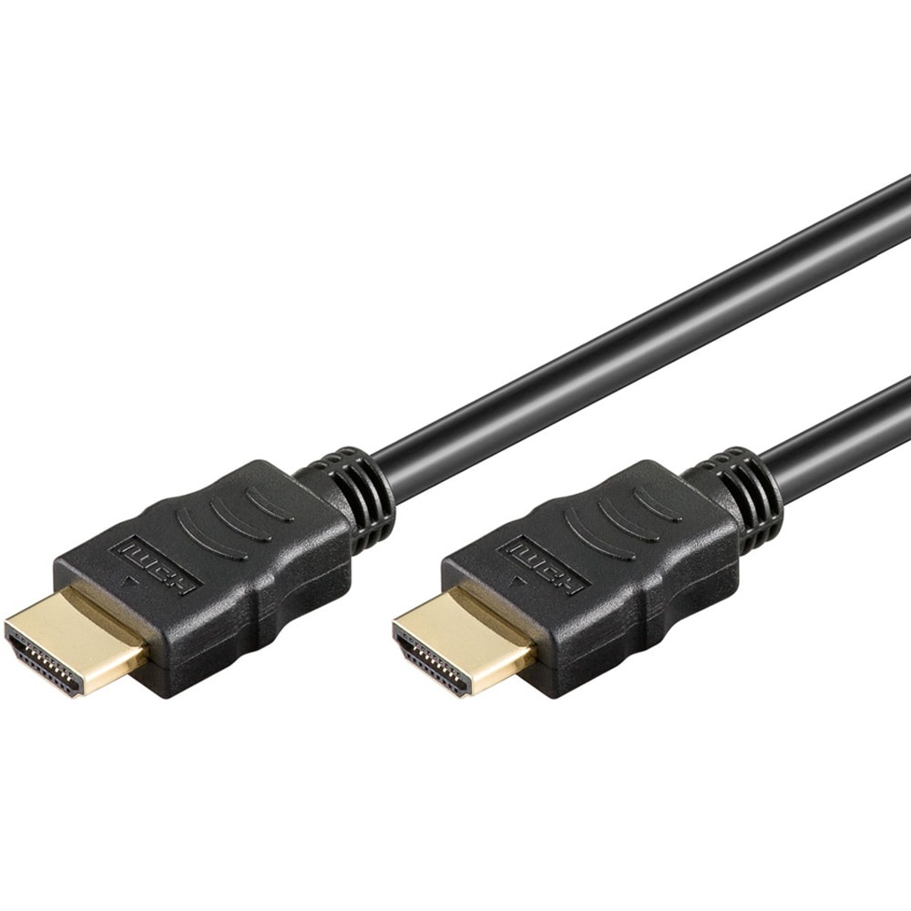 Goobay Højhastigheds HDMI-kabel med Ethernet 0,5m