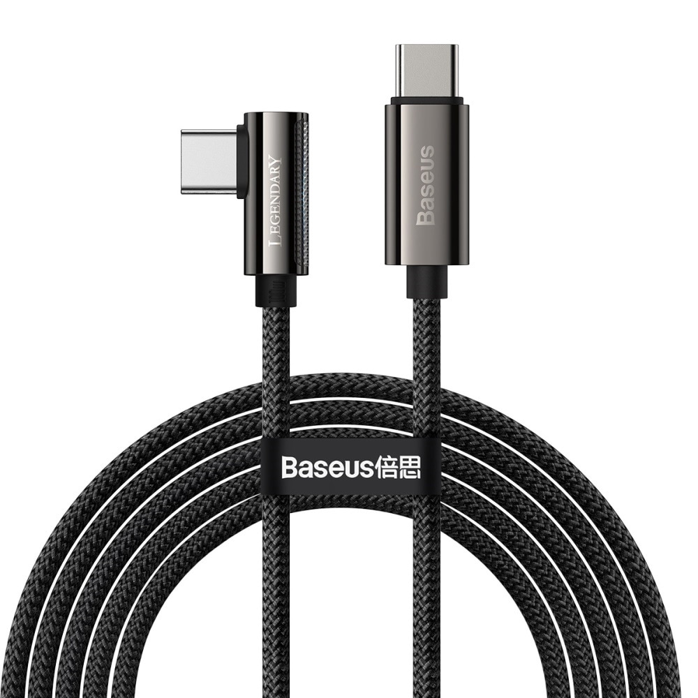 Baseus Legend PD USB-C - USB-C 100 W 2 m Sort
