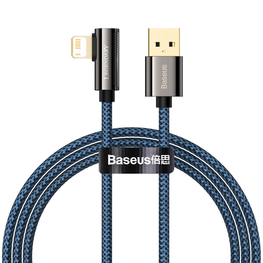 Baseus Legend USB - Lightning 2,4 A 1 m Blå